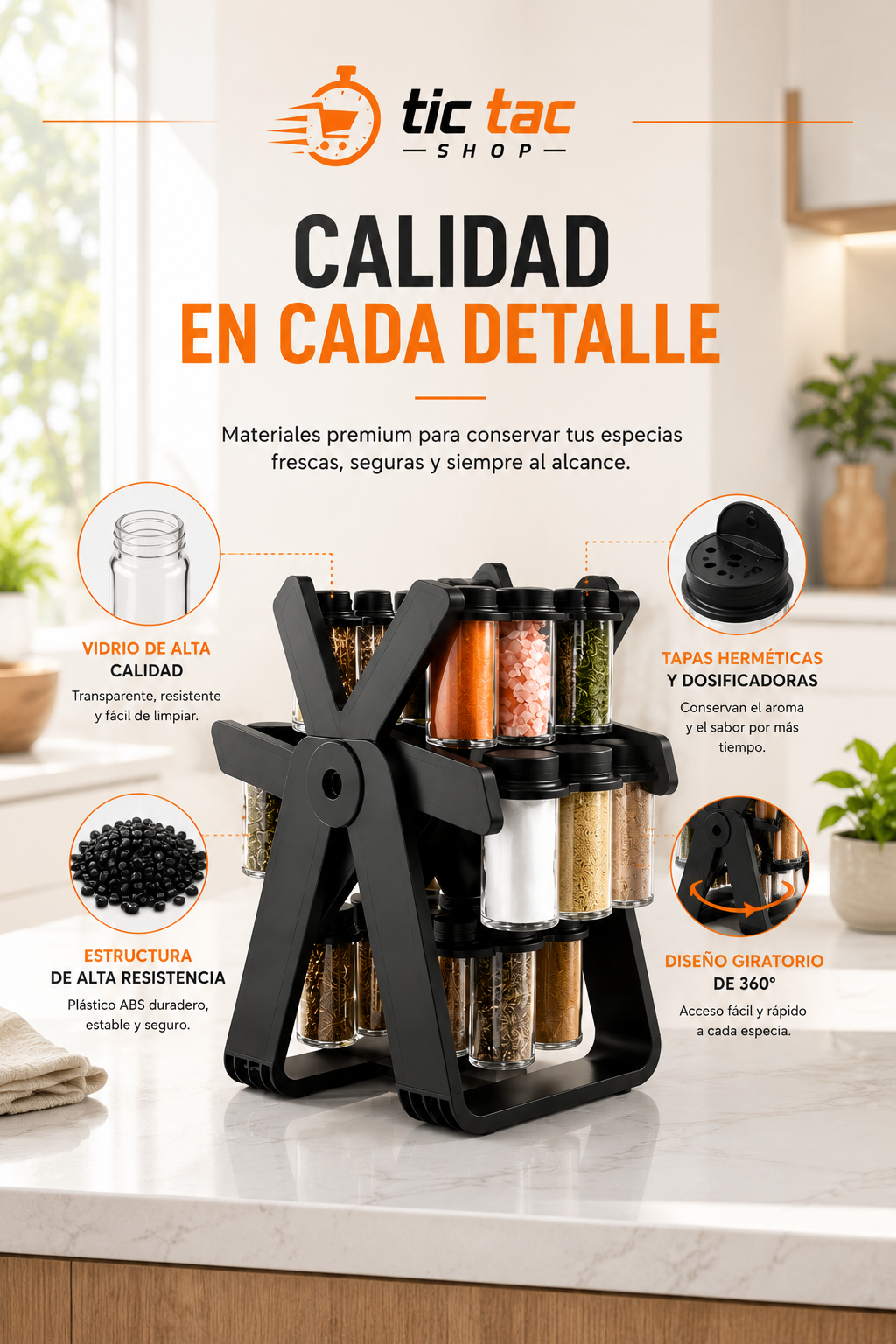 Organizador. Especies al Instante
