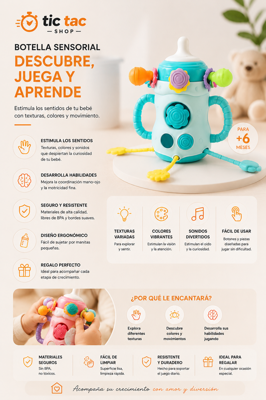 DZ Juguete para bebe asoma dientes teter