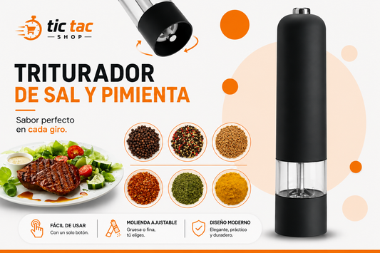 TRITURADOR DE SAL Y PIMIENTA