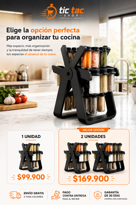 Organizador. Especies al Instante